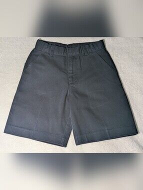 Universal School Uniform Black Shorts Size 7 Girls Twill